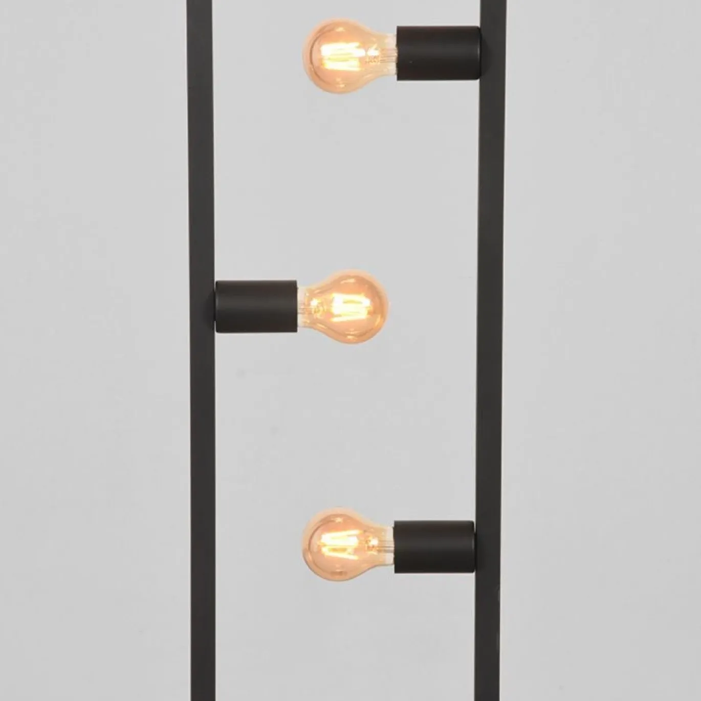 LABEL51 Vloerlamp Quadrato - Zwart - Metaal