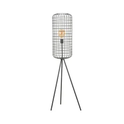 LABEL51 Vloerlamp Solido Zwart Metaal