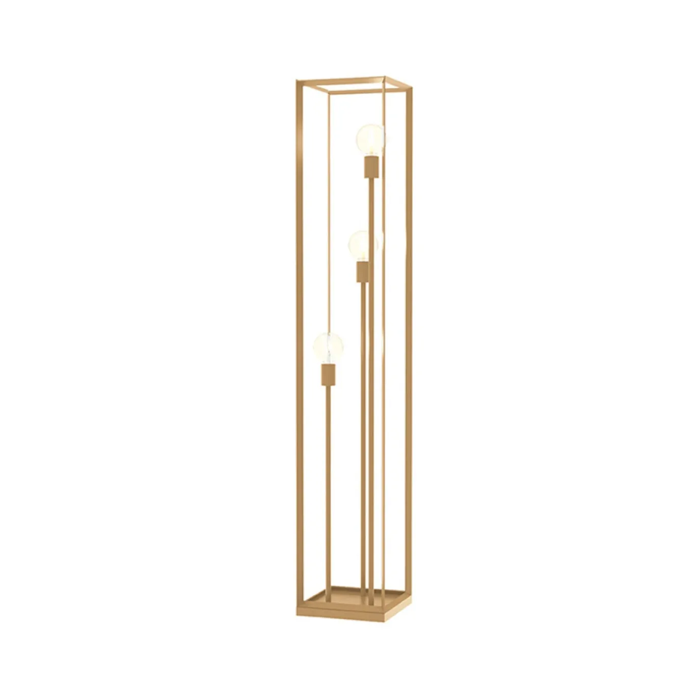 LABEL51 Vloerlamp Tetto - Antiek goud - Metaal