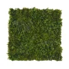 LABEL51 Wandpaneel Kunstplant Groen Kunststof 80x80cm
