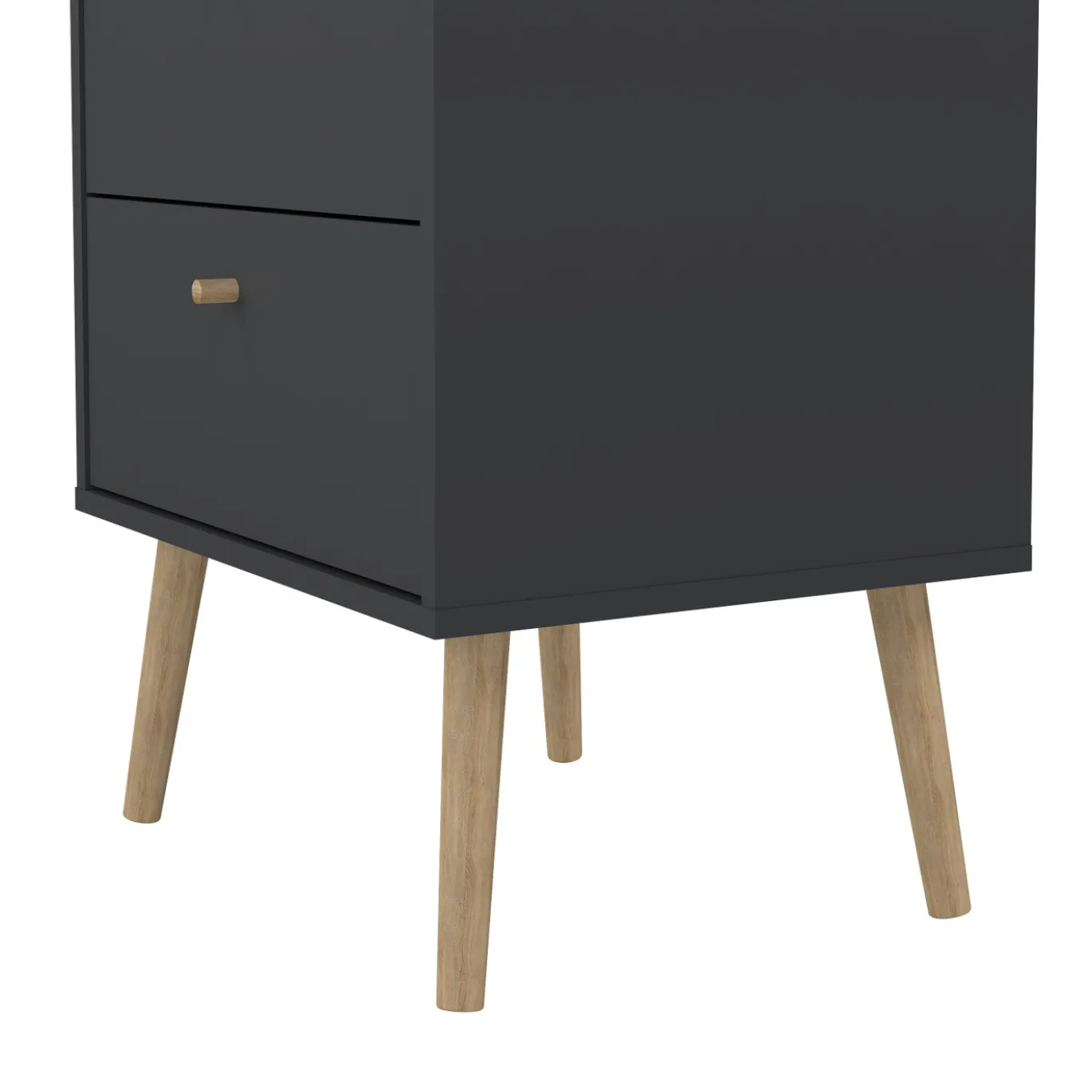 Ladekast Bodo Matgrijs 5-lades - Giga Living