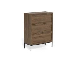 Ladekast Darvo Gerookt Eiken Bruin 110cm - Giga Living