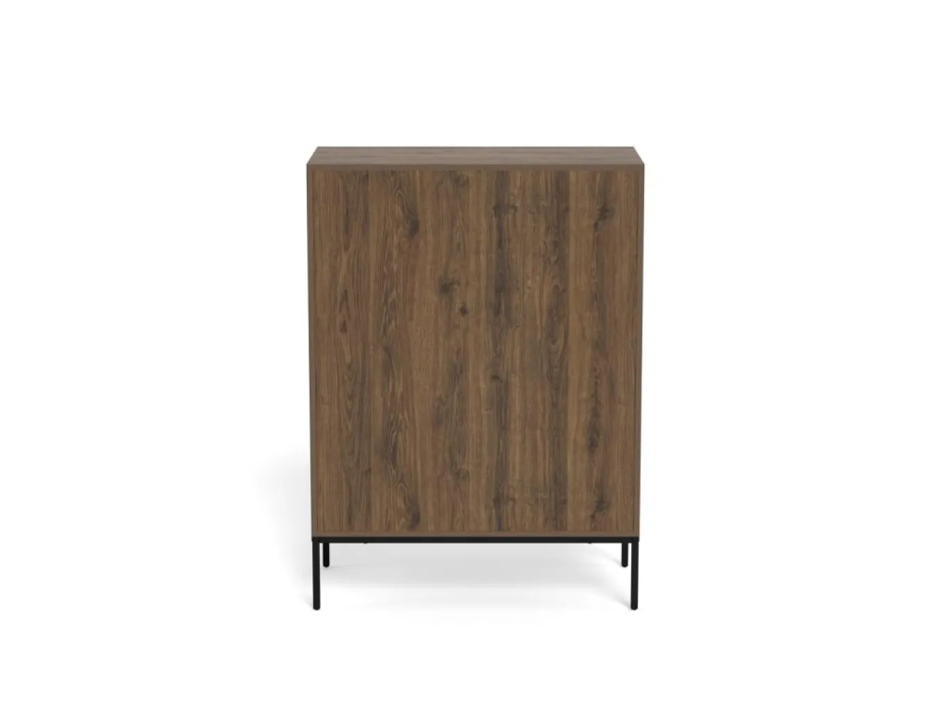 Ladekast Darvo Gerookt Eiken Bruin 110cm - Giga Living