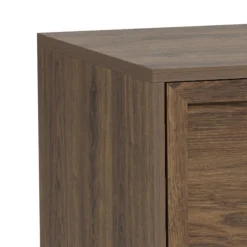 Ladekast Darvo Gerookt Eiken Bruin 110cm - Giga Living