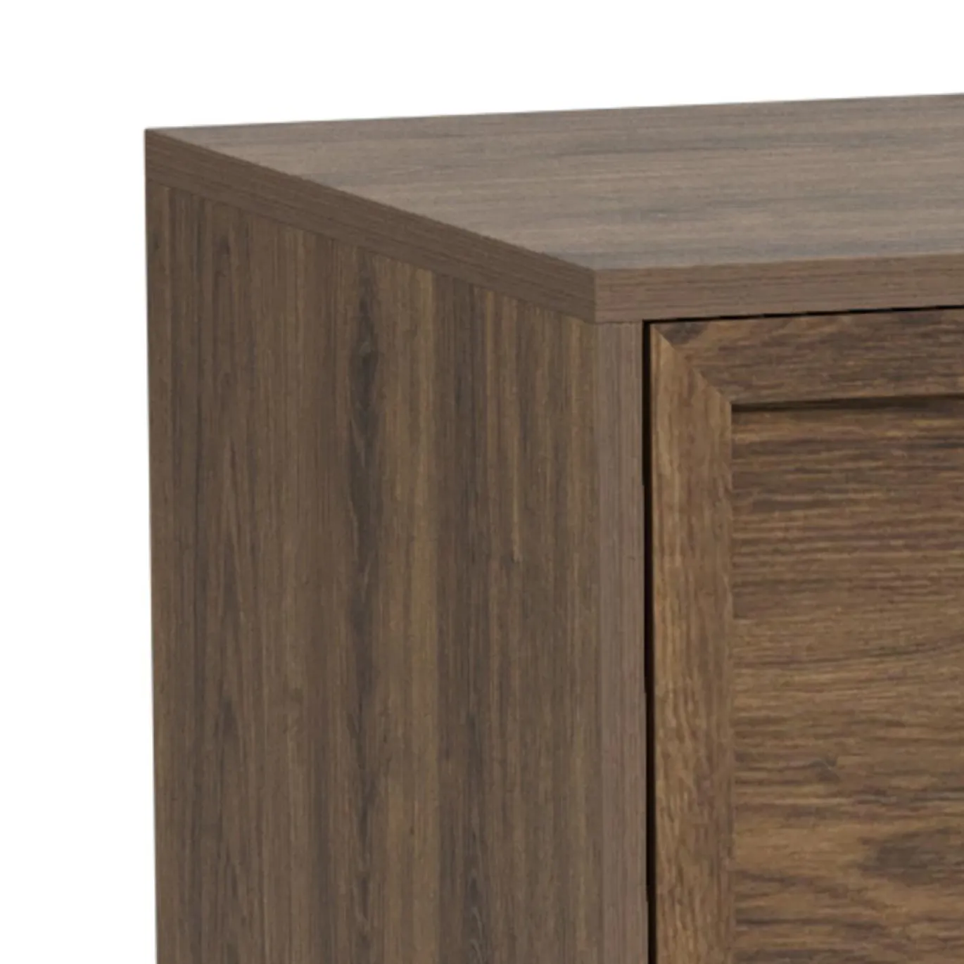 Ladekast Darvo Gerookt Eiken Bruin 110cm - Giga Living