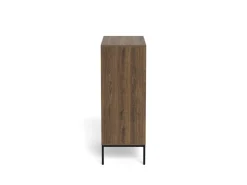 Ladekast Darvo Gerookt Eiken Bruin 110cm - Giga Living