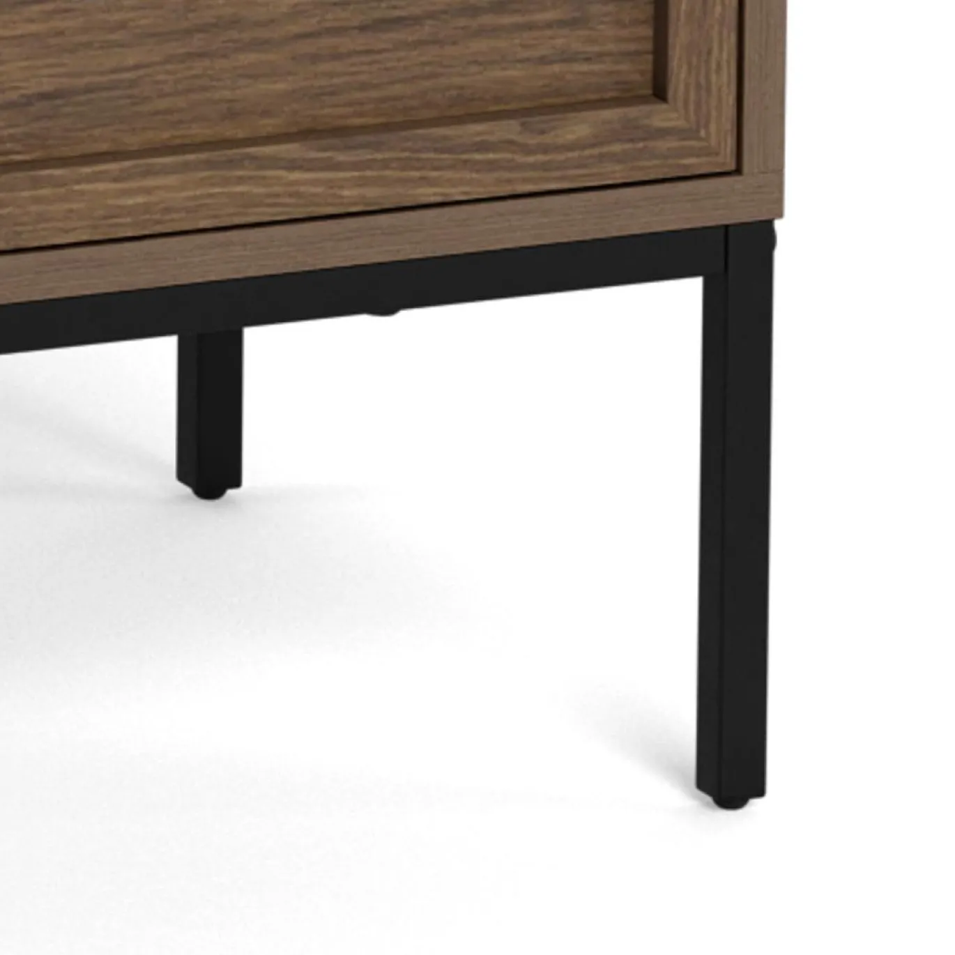 Ladekast Darvo Gerookt Eiken Bruin 110cm - Giga Living