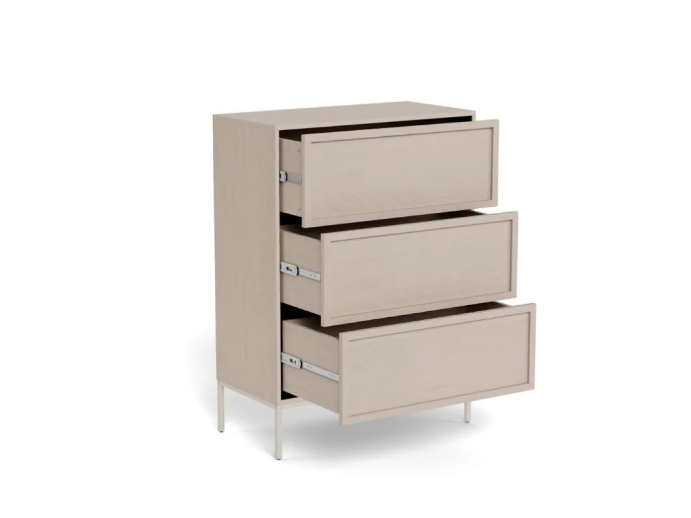 Ladekast Darvo Grijs 110cm - Giga Living