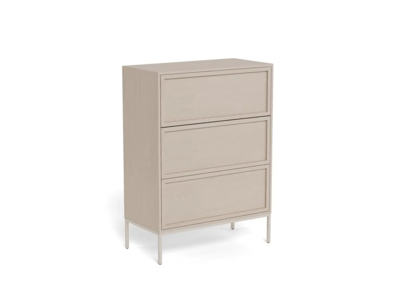 Ladekast Darvo Grijs 110cm - Giga Living
