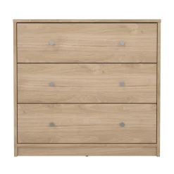 Ladekast May Jackson Hickory 3-lades - Giga Living