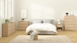 Ladekast May Jackson Hickory 3-lades - Giga Living