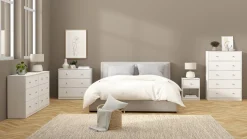 Ladekast May Wit 5-lades - Giga Living