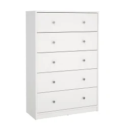 Ladekast May Wit 5-lades - Giga Living