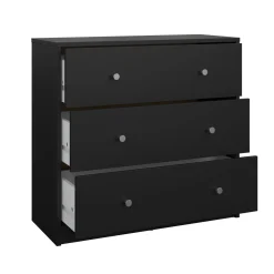 Ladekast May Zwart - Giga Living