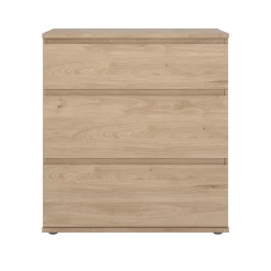 Ladekast Nova Jackson Hickory 3-lades - Giga Living