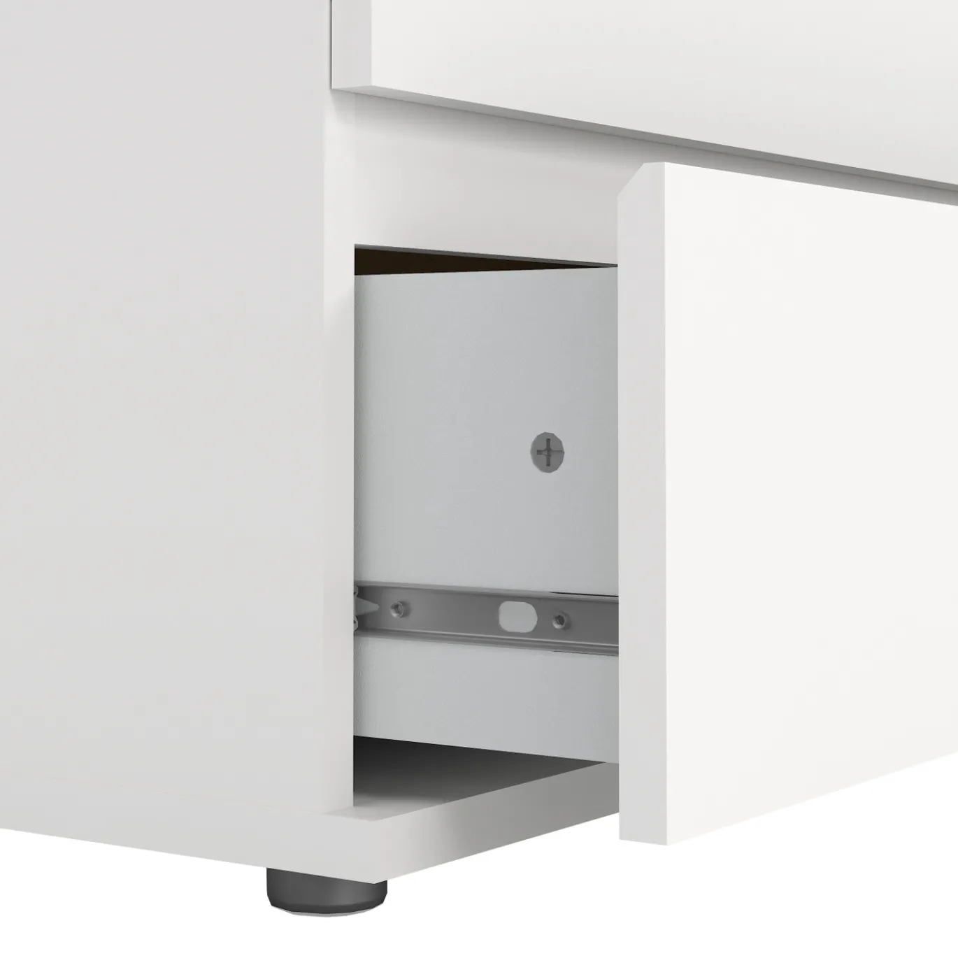 Ladekast Nova 5 lades Wit 77x106cm - Giga Living
