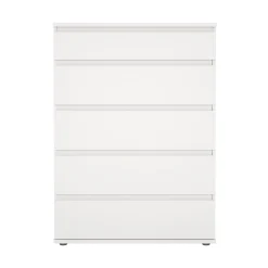 Ladekast Nova 5 lades Wit 77x106cm - Giga Living