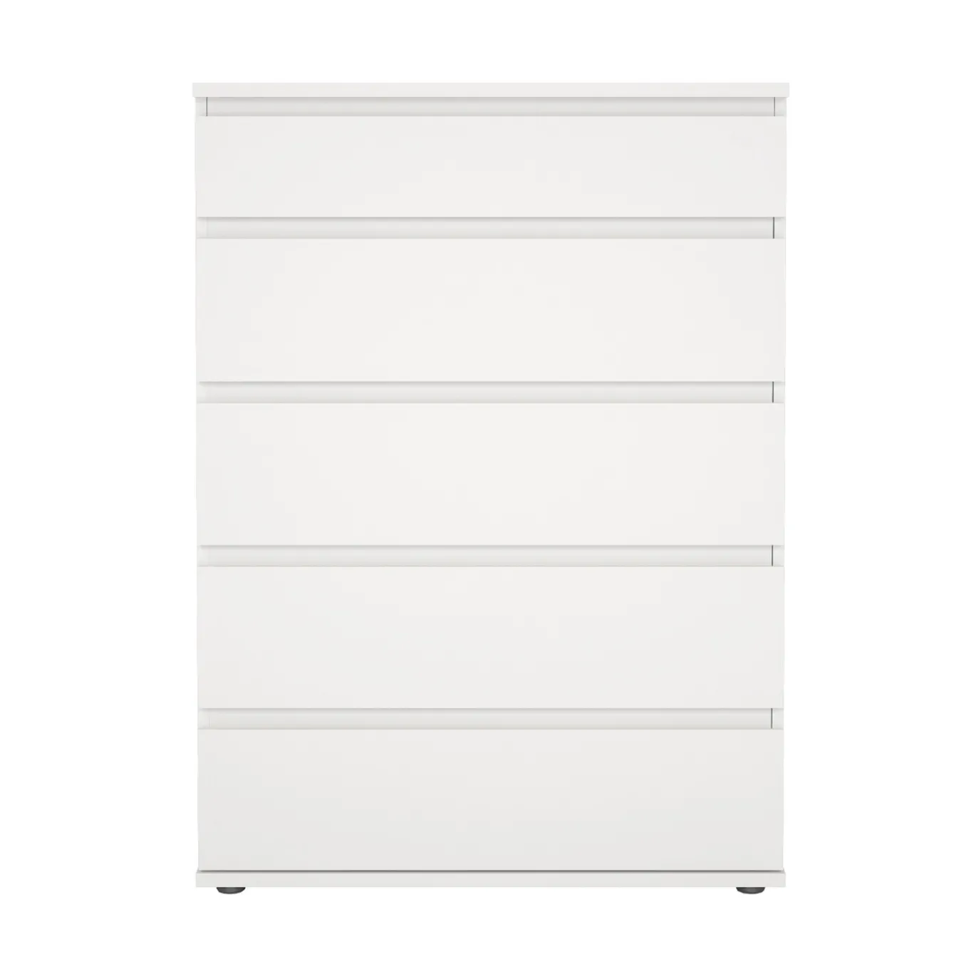 Ladekast Nova 5 lades Wit 77x106cm - Giga Living