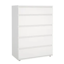 Ladekast Nova 5 lades Wit 77x106cm - Giga Living