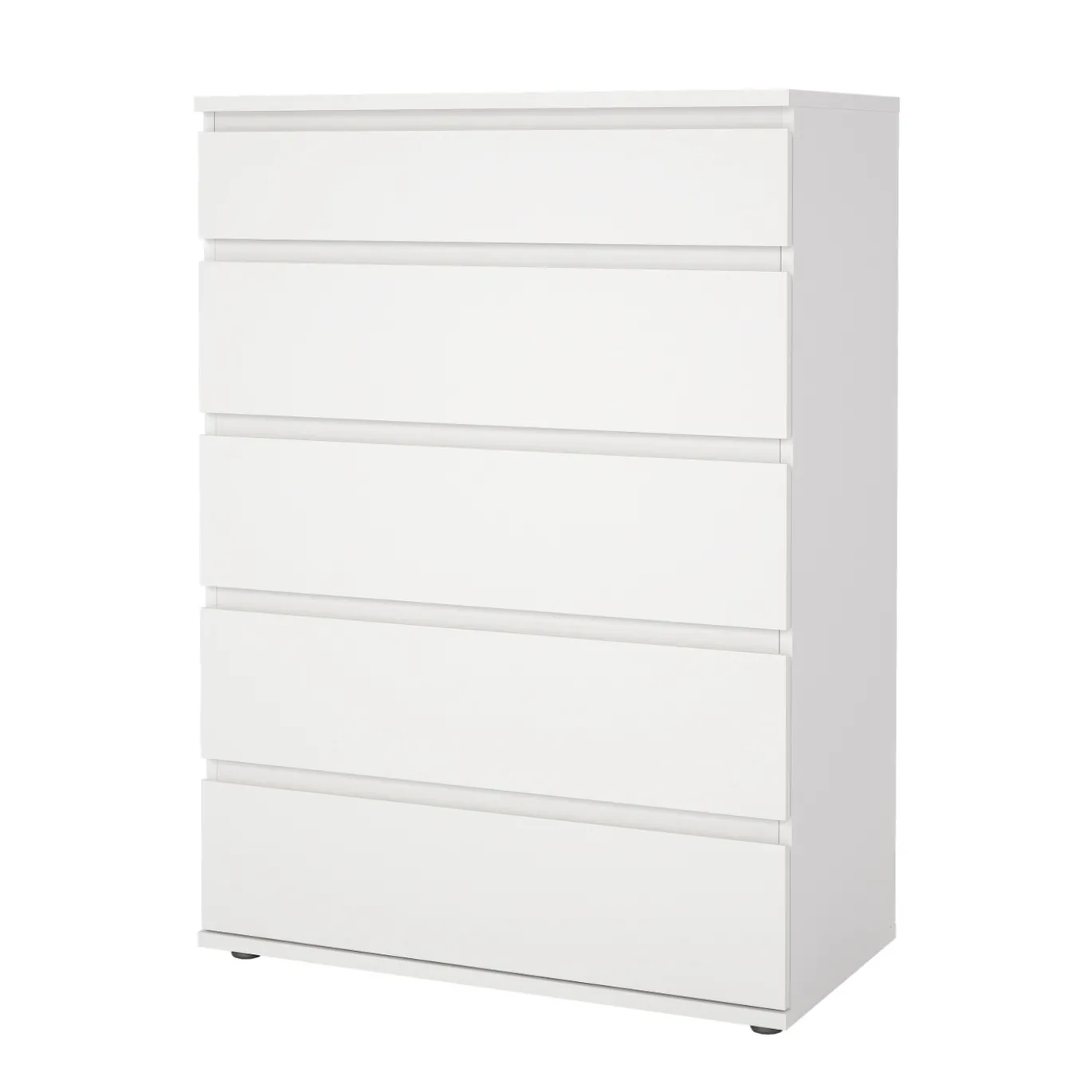 Ladekast Nova 5 lades Wit 77x106cm - Giga Living