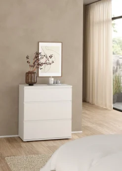Ladekast Nova Wit 3-lades - Giga Living