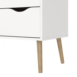 Ladekast Oslo Wit/Naturel - Giga Living