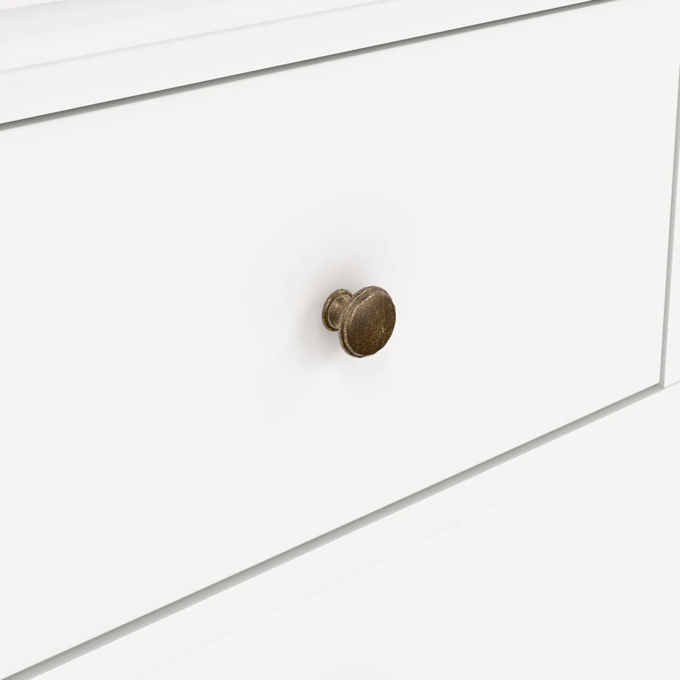 Ladekast Paris Wit 4-lades - Giga Living