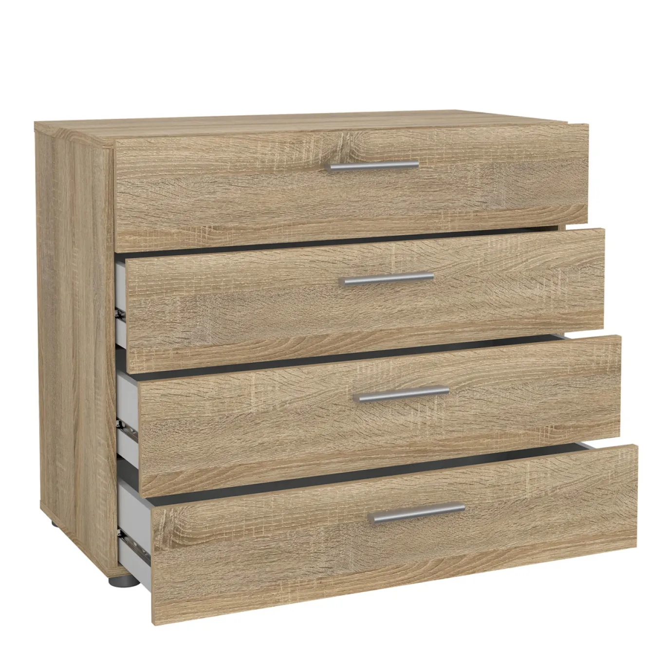 Ladekast Pepe Naturel 4-lades - Giga Living