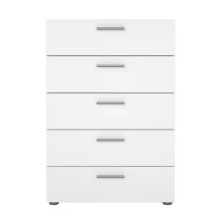 Ladekast Pepe Naturel/Wit Hoogglans - Giga Living