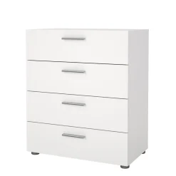 Ladekast Pepe Wit 4-lades 70cm - Giga Living