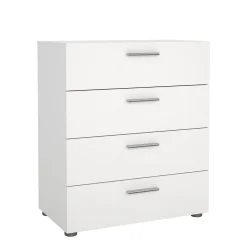 Ladekast Pepe Wit 4-lades 70cm - Giga Living