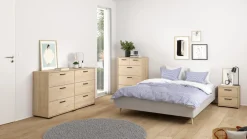 Ladekast Sofia Jackson Hickory 3-lades 102cm - Giga Living