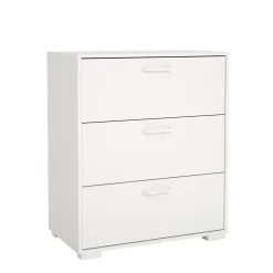 Ladekast Sofia Wit 3-lades 82cm - Giga Living