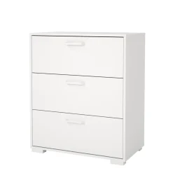 Ladekast Sofia Wit 3-lades 82cm - Giga Living