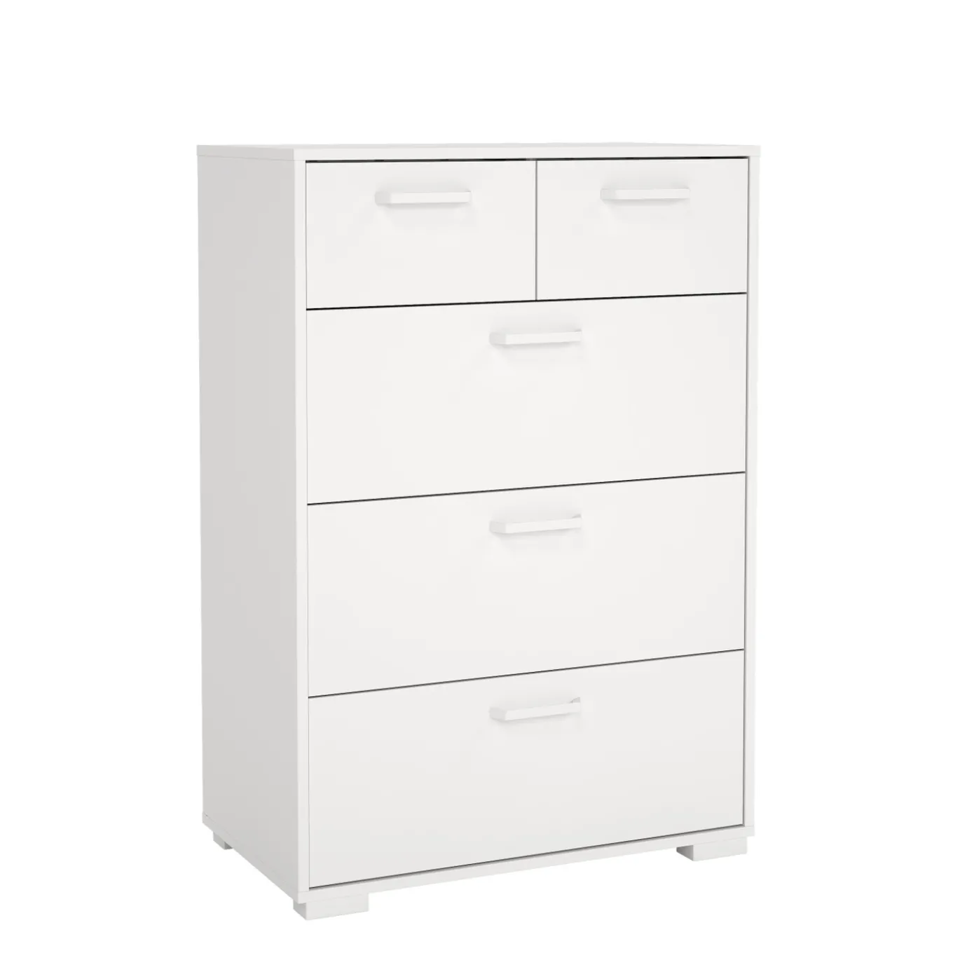 Ladekast Sofia Wit 3-lades 102cm - Giga Living