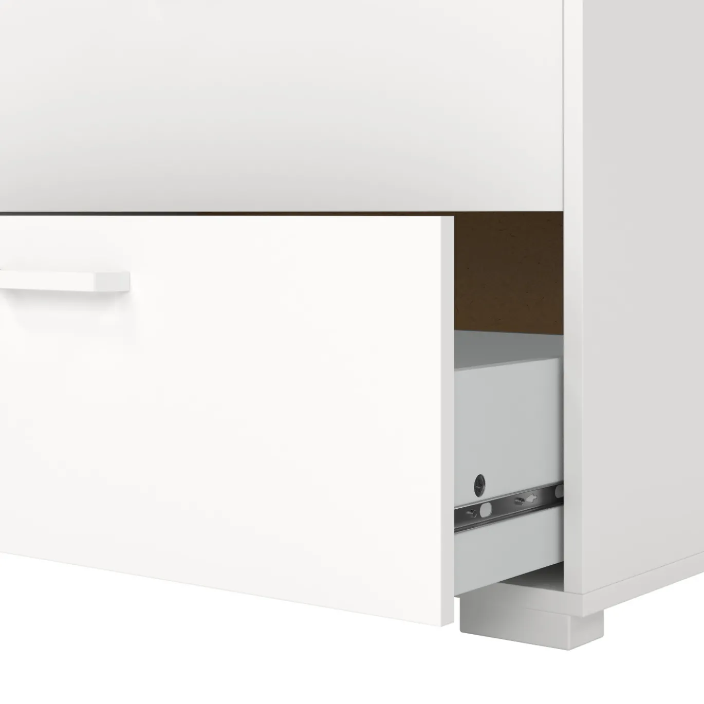 Ladekast Sofia Wit 3-lades 102cm - Giga Living