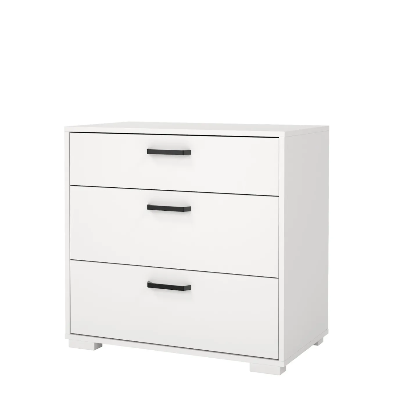 Ladekast Sofia Wit 3-lades - Giga Living