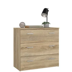 Ladekast Space Naturel 3-lades - Giga Living