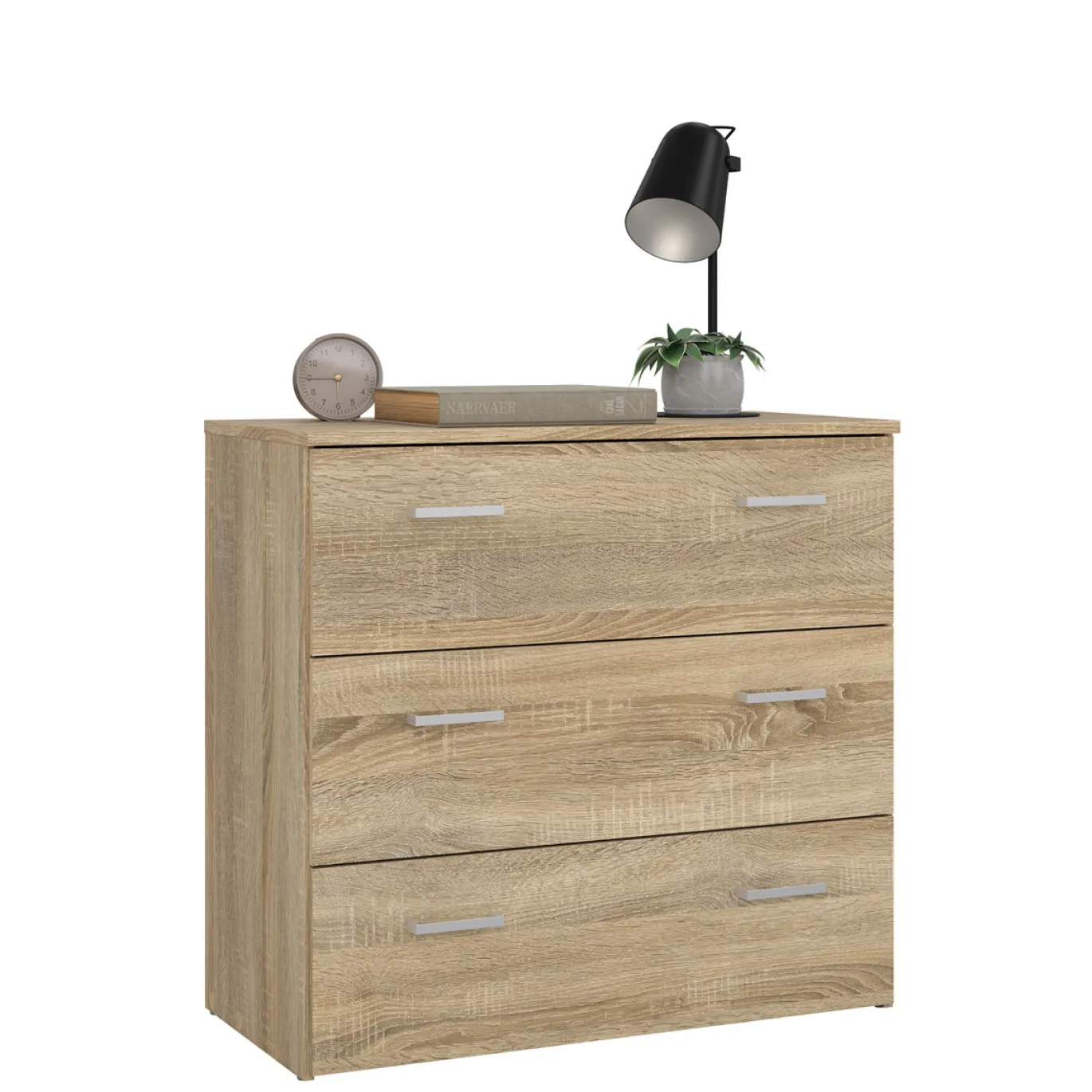 Ladekast Space Naturel 3-lades - Giga Living