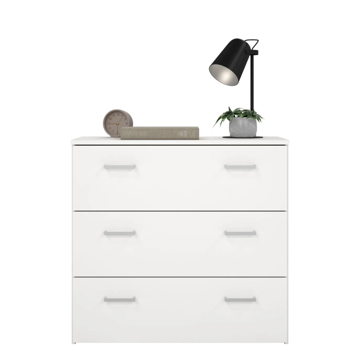Ladekast Space Wit 3-lades - Giga Living
