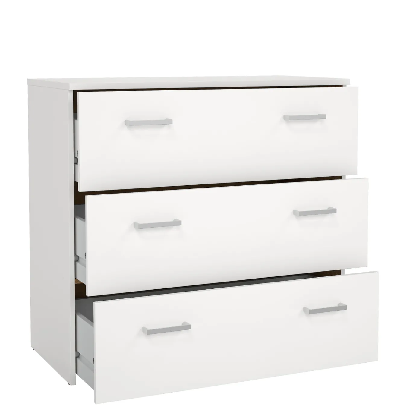 Ladekast Space Wit 3-lades - Giga Living