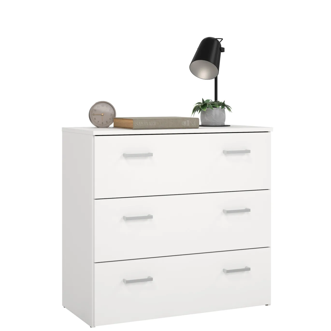 Ladekast Space Wit 3-lades - Giga Living