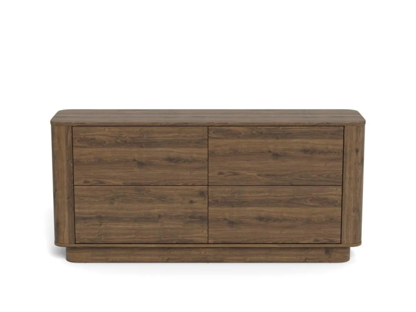 Ladekast Sterling Gerookt Eiken 160cm - Giga Living