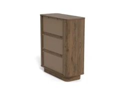 Ladekast Sterling Gerookt Eiken 107cm - Giga Living