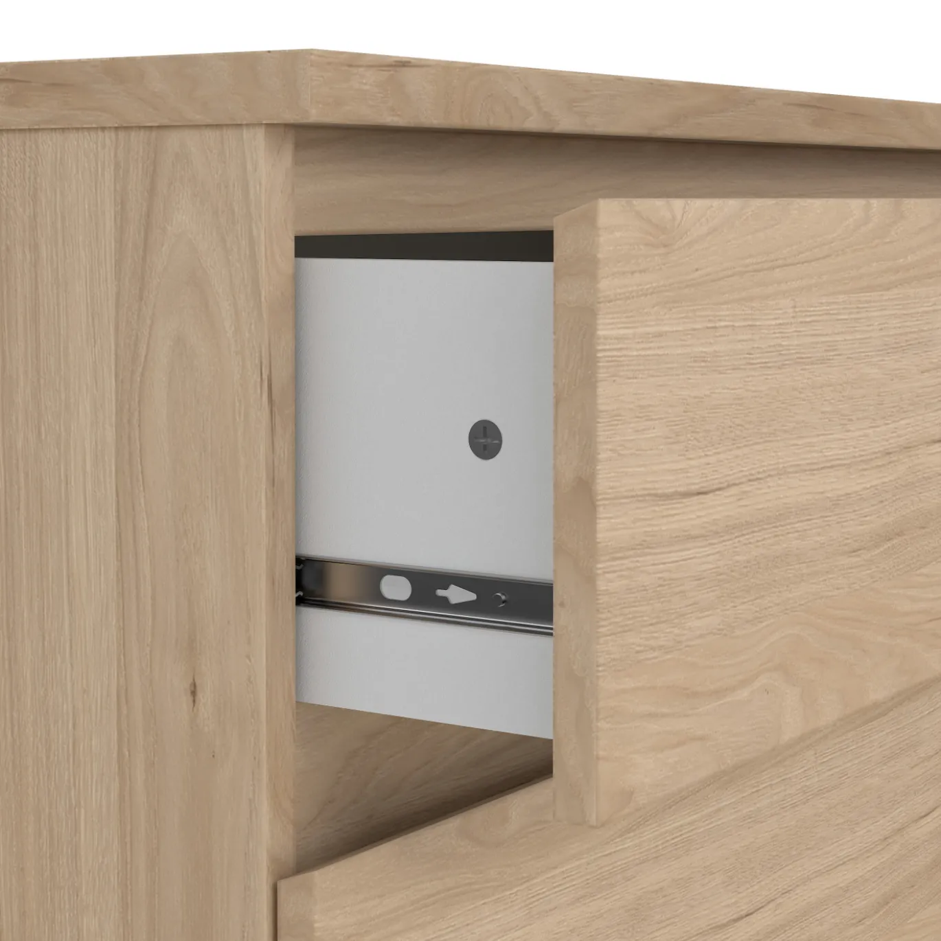 Ladekast Ylva 3 lades Hickory - Giga Living
