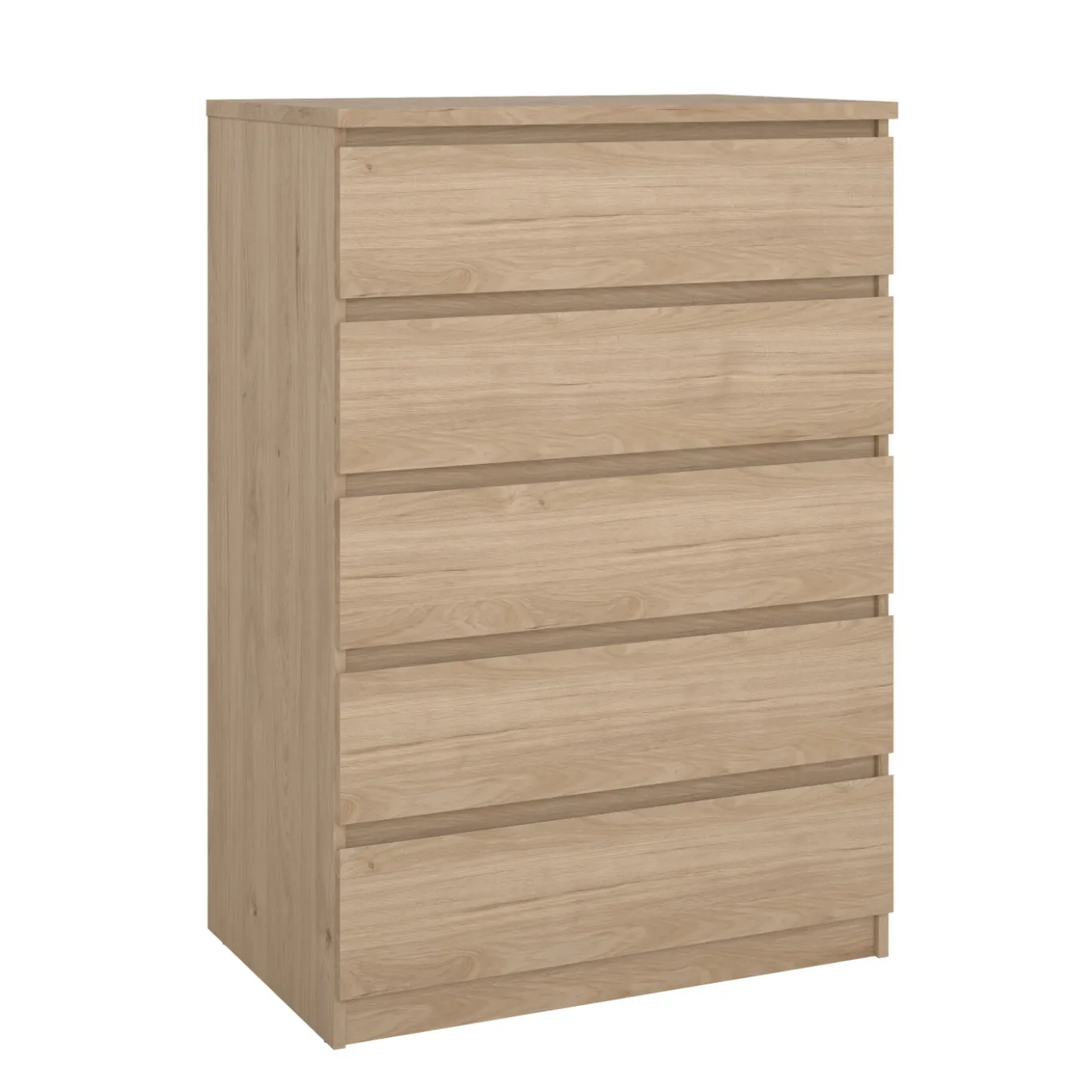 Ladekast Ylva 5 lades Hickory - Giga Living