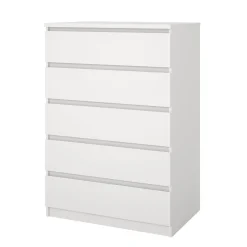 Ladekast Ylva 5 lades Wit - Giga Living