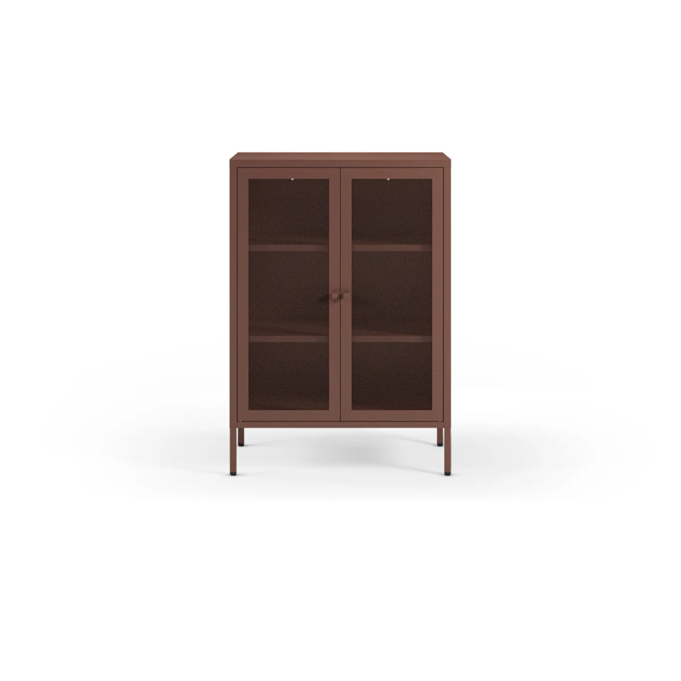 Lage Kast Fayna 2d 70cm Burgundy - Giga Meubel