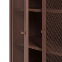 Lage Kast Fayna 2d 70cm Burgundy - Giga Meubel