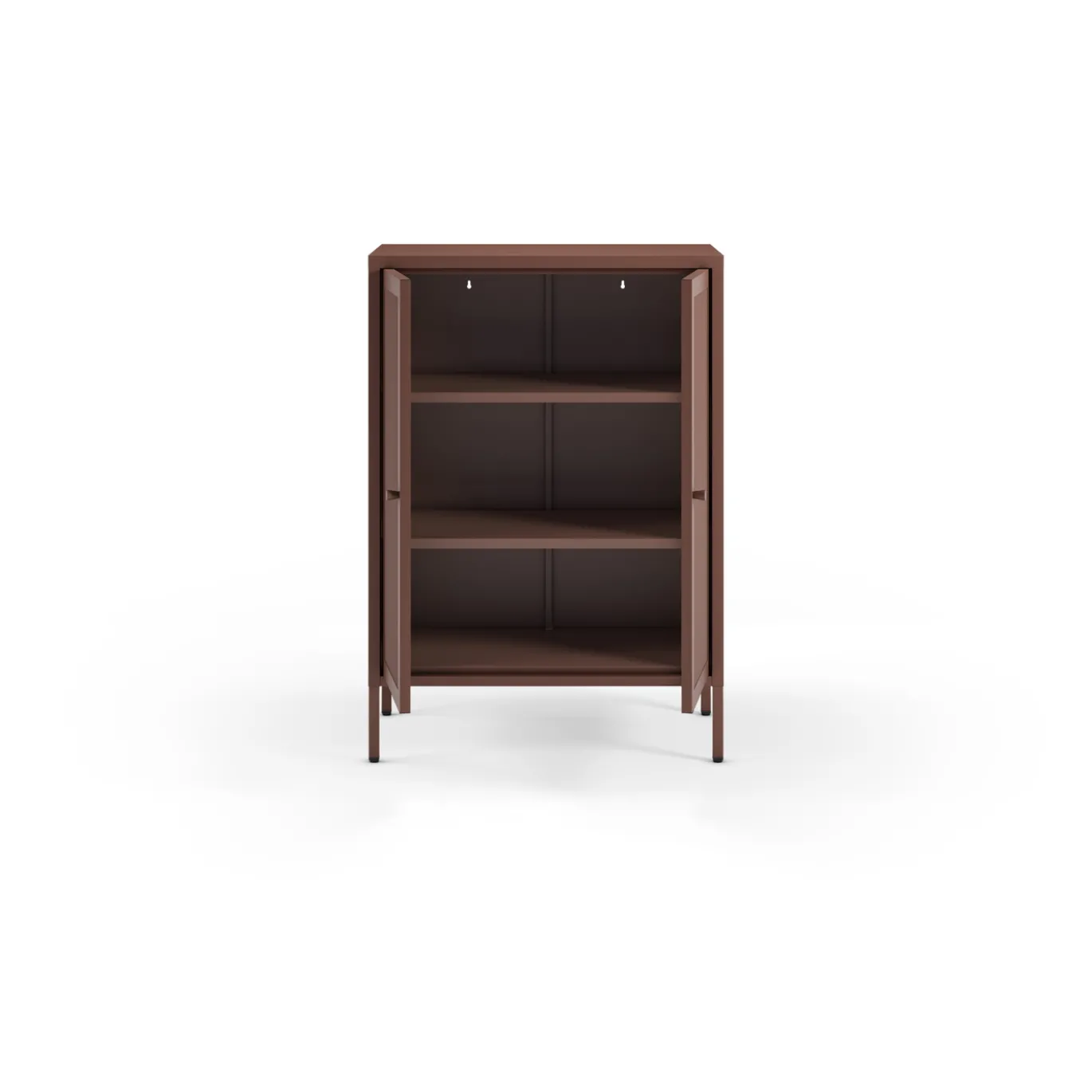 Lage Kast Fayna 2d 70cm Burgundy - Giga Meubel